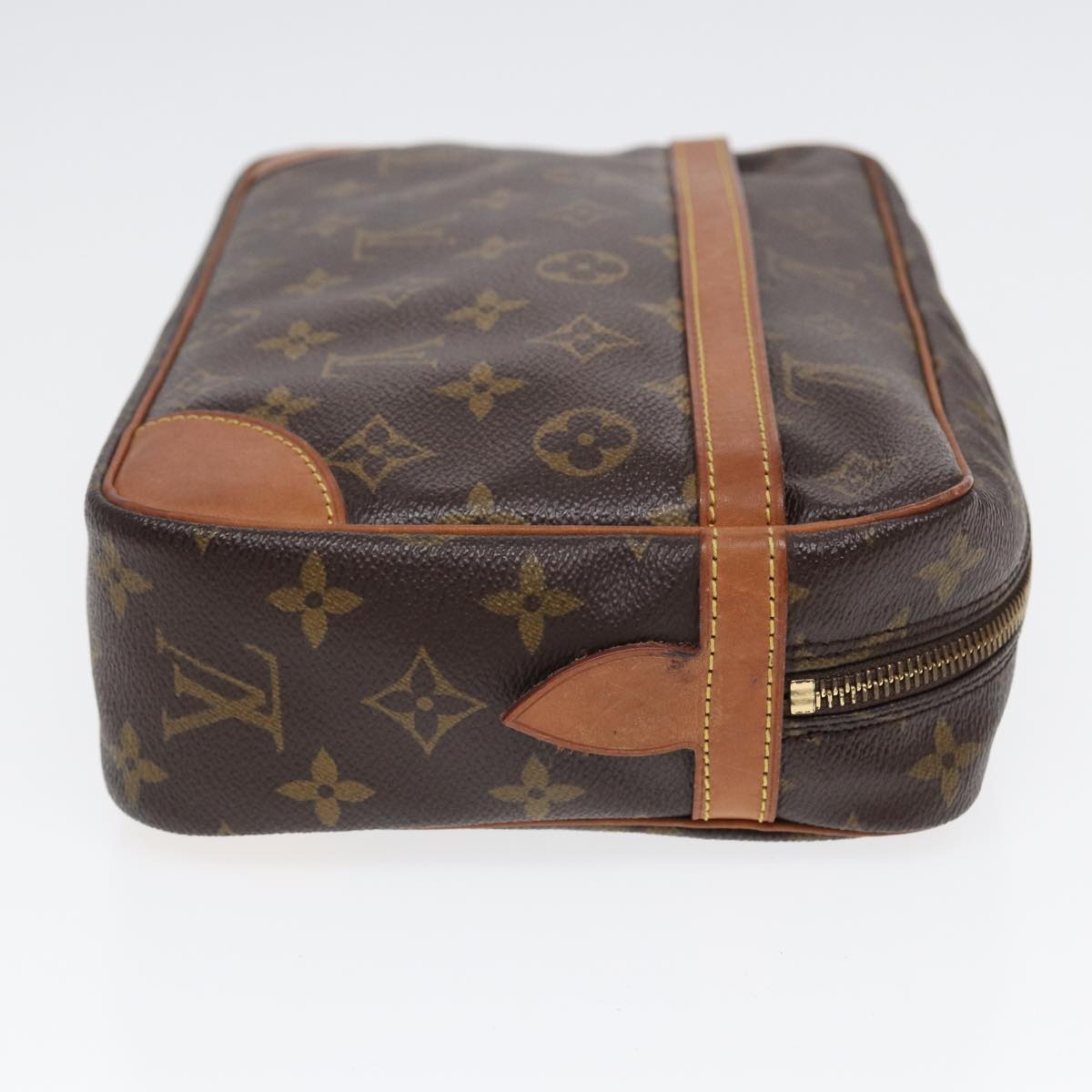 LOUIS VUITTON Monogram Compiegne 28 Clutch Bag M51845 LV 82921