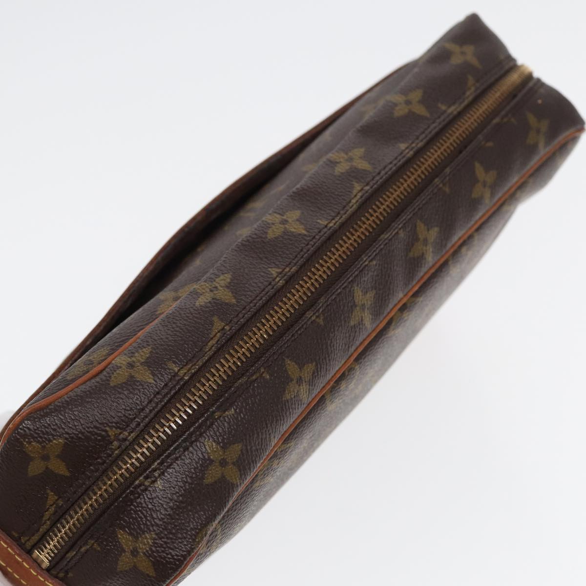 LOUIS VUITTON Monogram Compiegne 28 Clutch Bag M51845 LV 82921