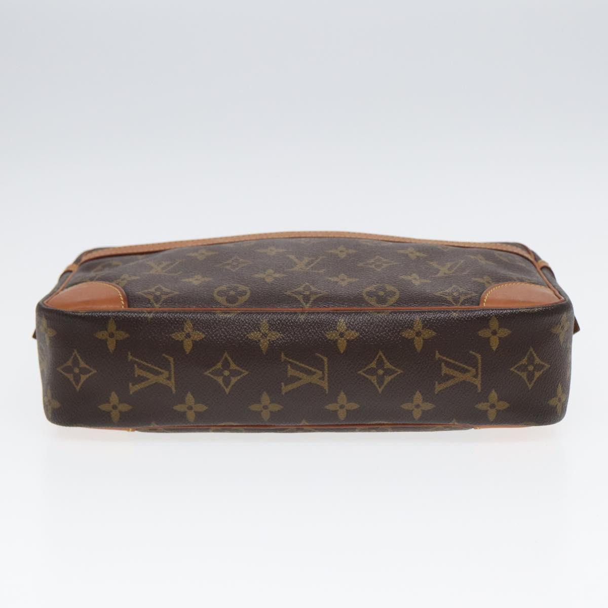 LOUIS VUITTON Monogram Compiegne 28 Clutch Bag M51845 LV 82921