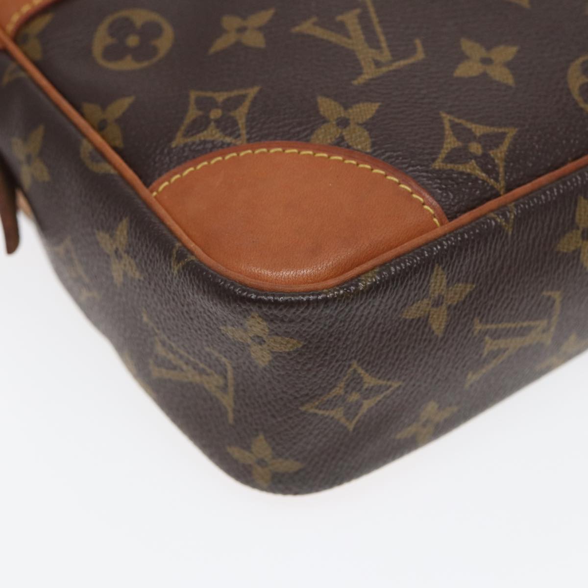 LOUIS VUITTON Monogram Compiegne 28 Clutch Bag M51845 LV 82921