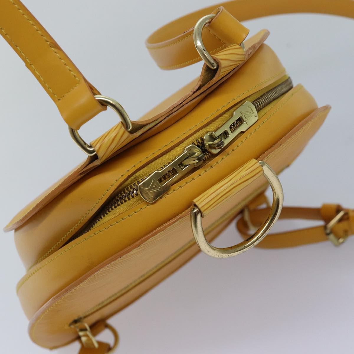 LOUIS VUITTON Epi Mabillon Backpack Yellow M52239 LV 82929