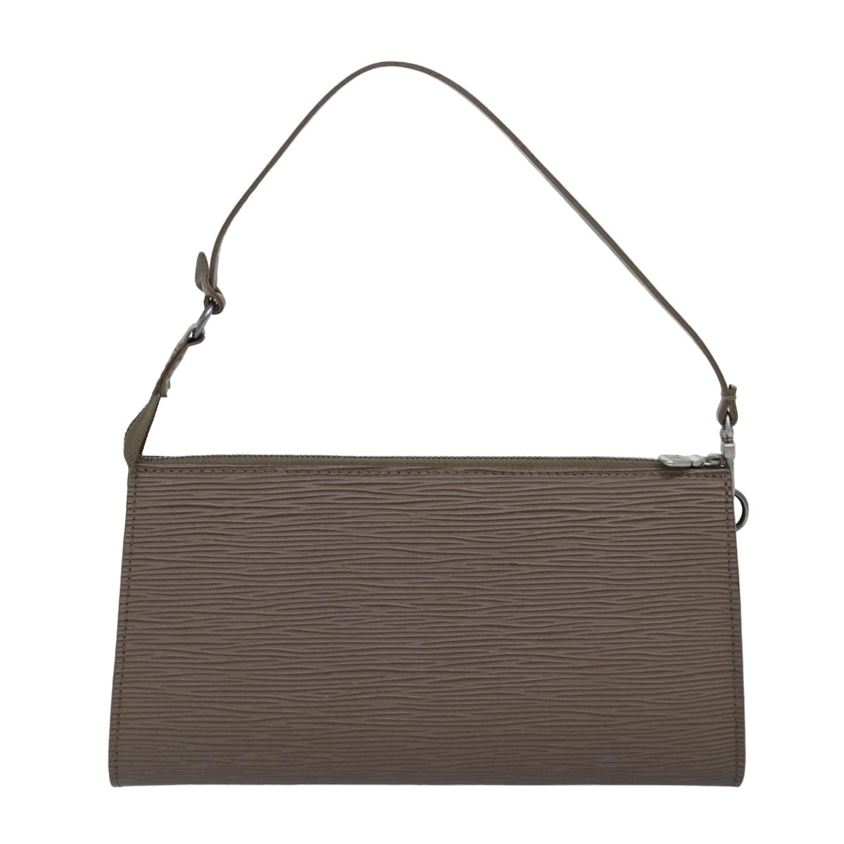 LOUIS VUITTON Epi Pochette Accessoires Pouch Gray Pepper LV 82930A