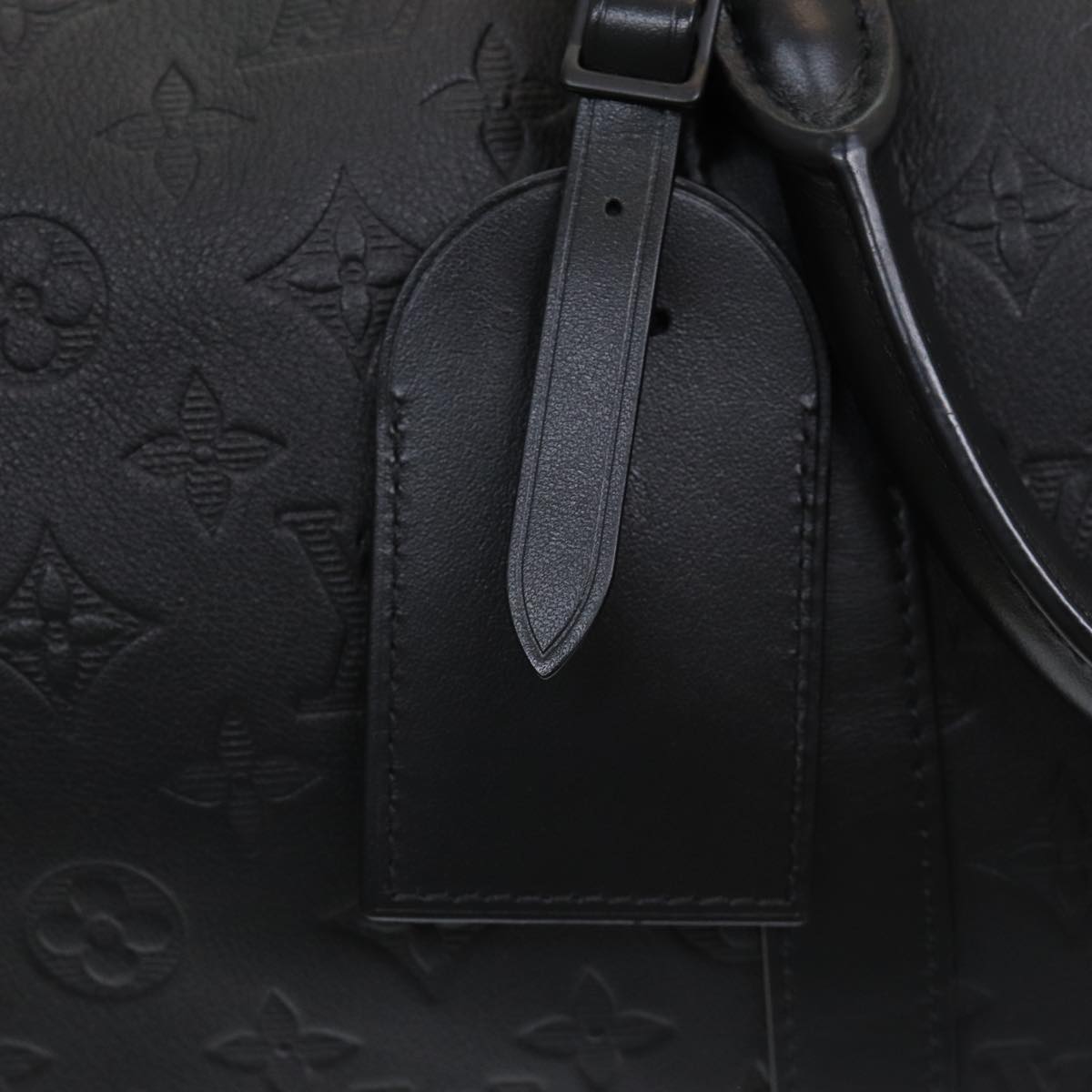 LOUIS VUITTON Shadow Keepall Bandouliere 50 Bag Black M44810 LV 82934SA