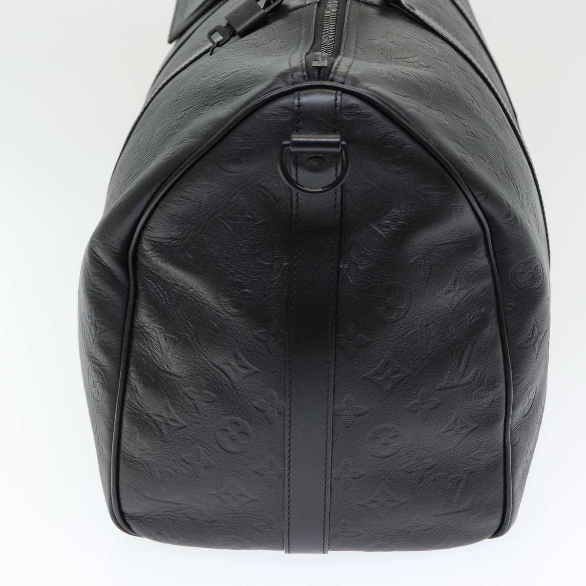 LOUIS VUITTON Shadow Keepall Bandouliere 50 Bag Black M44810 LV 82934SA