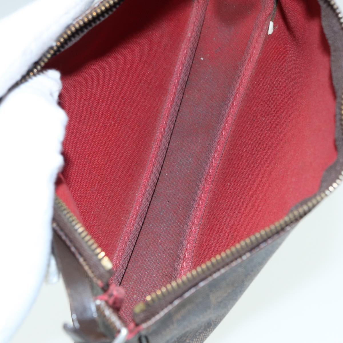 LOUIS VUITTON Damier Ebene Pochette Accessoires Pouch N41206 LV 82959