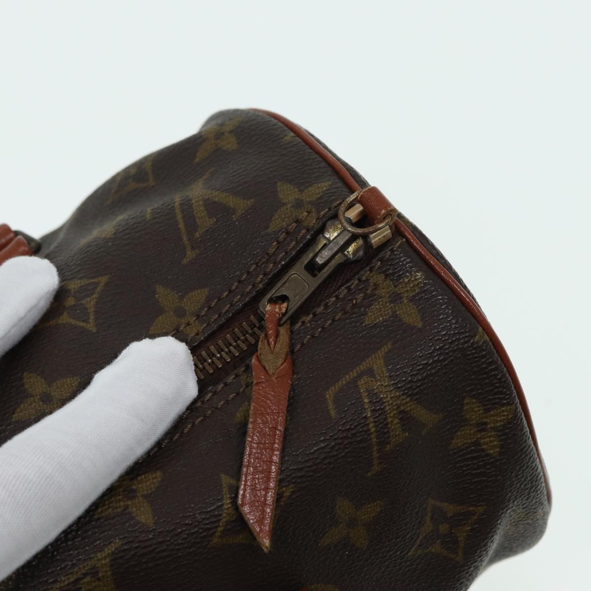 LOUIS VUITTON Monogram Papillon 30 Hand Bag M51385 LV 82961