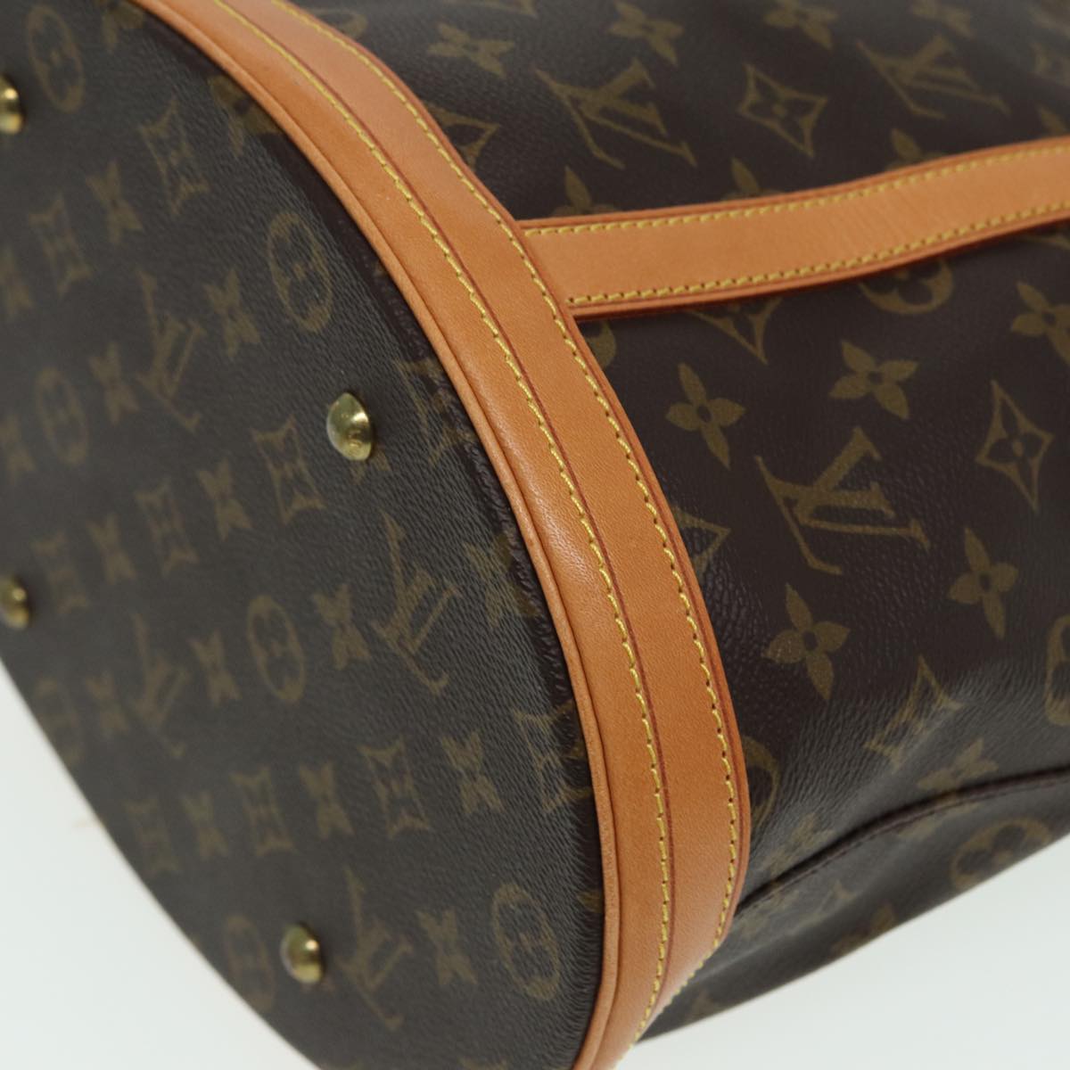 LOUIS VUITTON Monogram Bucket GM Shoulder Bag M42236 LV 82963