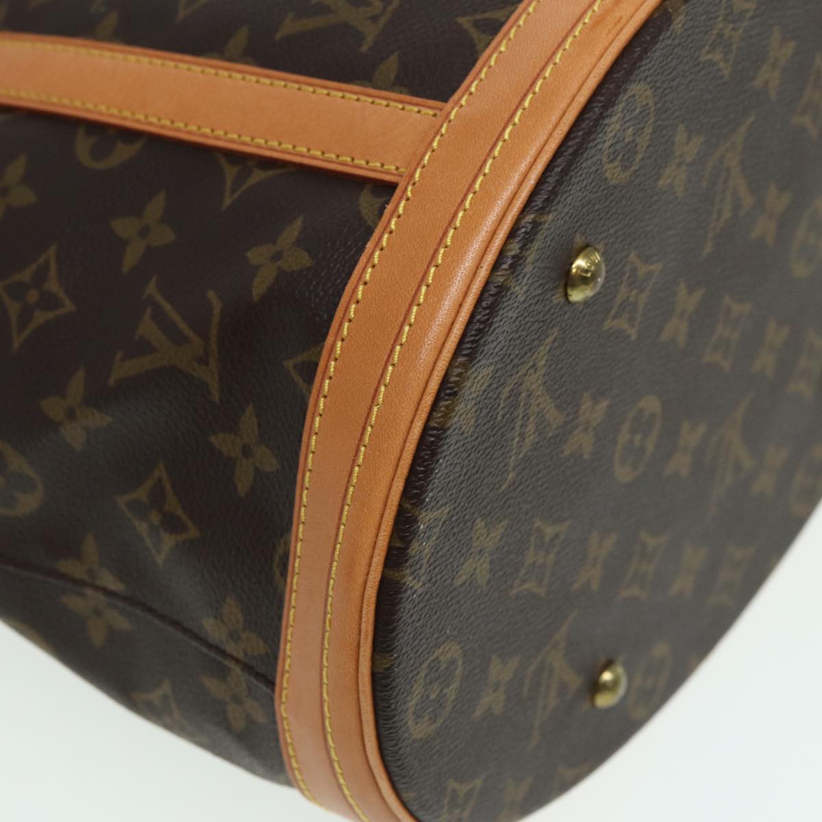 LOUIS VUITTON Monogram Bucket GM Shoulder Bag M42236 LV 82963