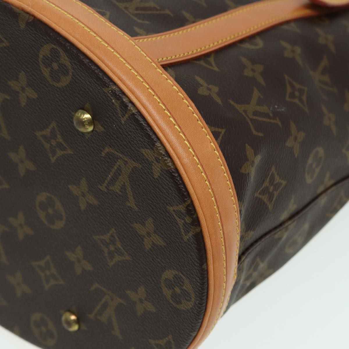 LOUIS VUITTON Monogram Bucket GM Shoulder Bag M42236 LV 82963