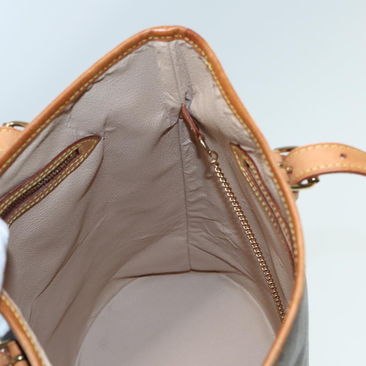 LOUIS VUITTON Monogram Bucket GM Shoulder Bag M42236 LV 82967