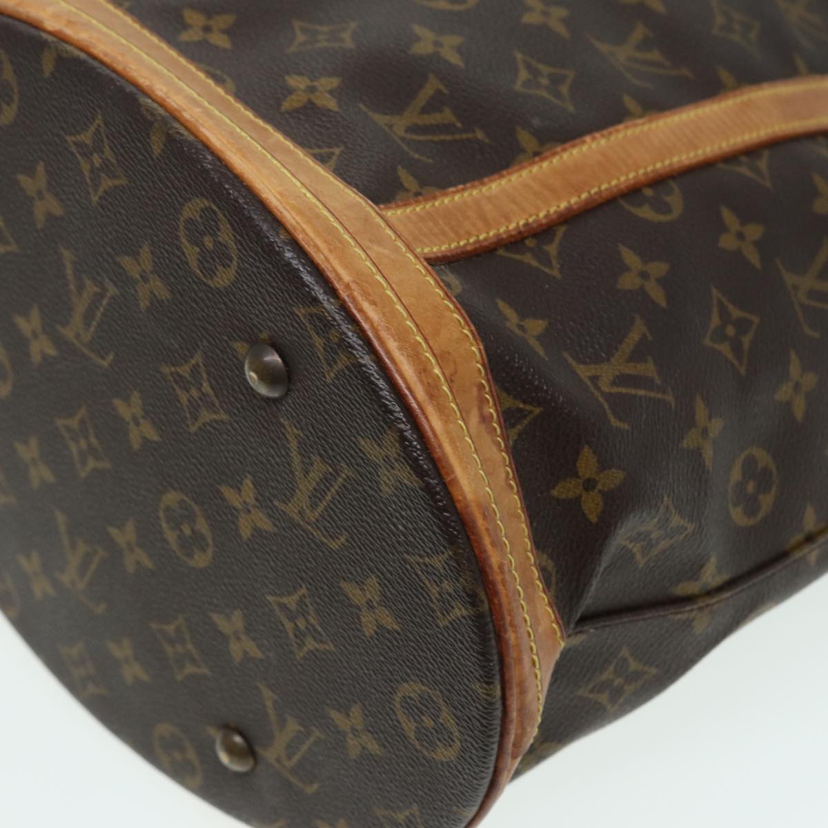 LOUIS VUITTON Monogram Bucket GM Shoulder Bag M42236 LV 82970
