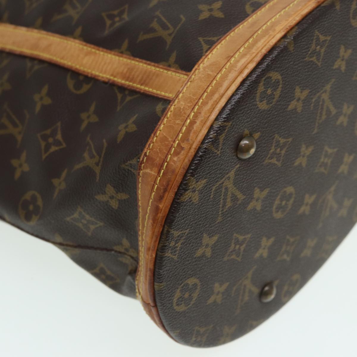 LOUIS VUITTON Monogram Bucket GM Shoulder Bag M42236 LV 82970