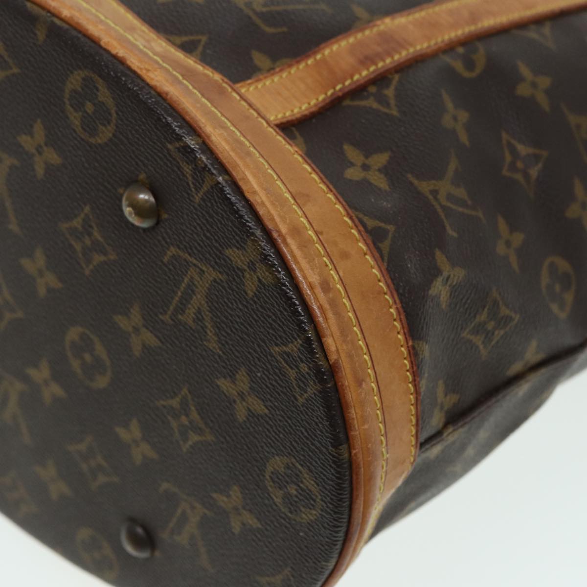 LOUIS VUITTON Monogram Bucket GM Shoulder Bag M42236 LV 82970
