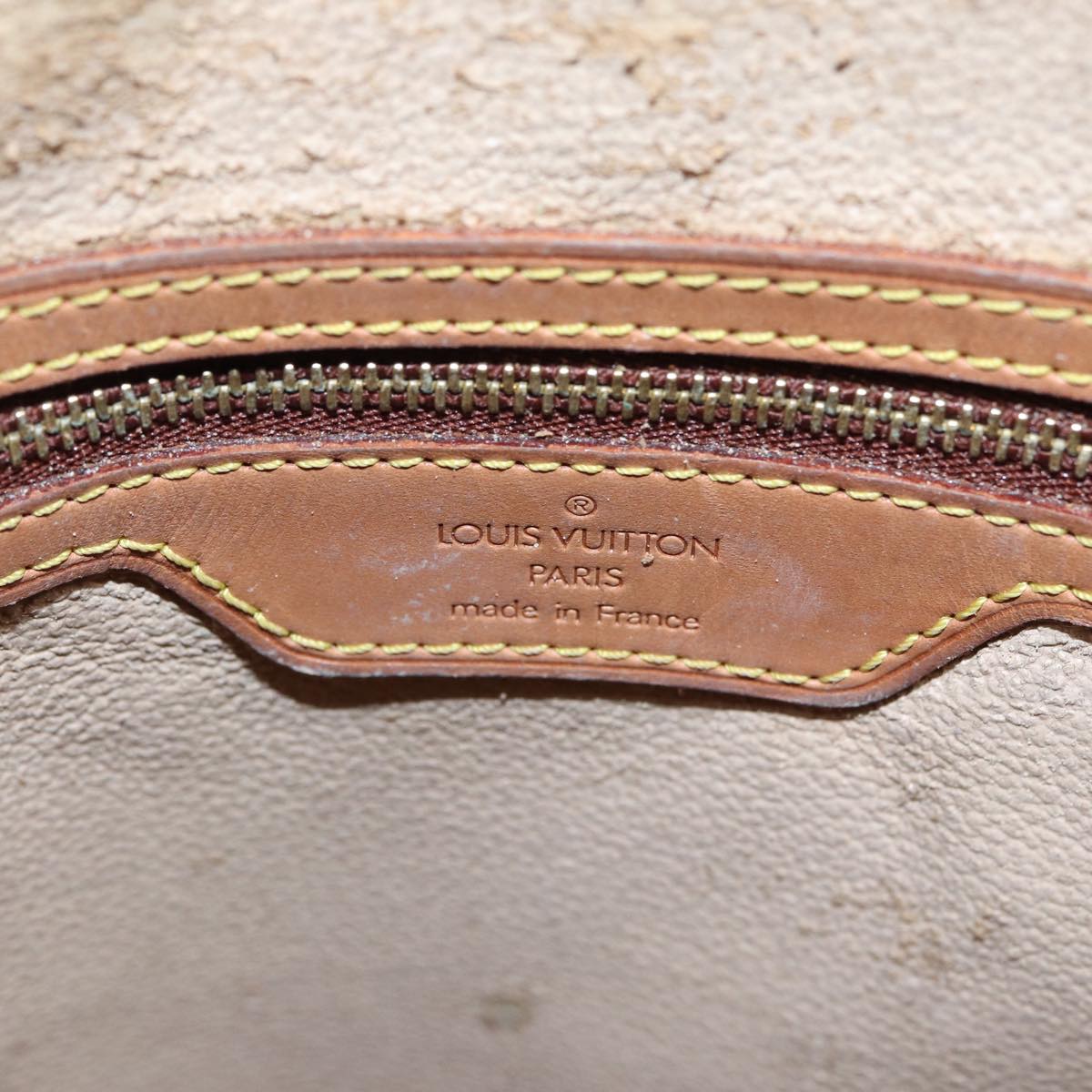 LOUIS VUITTON Monogram Bucket GM Shoulder Bag M42236 LV 82970