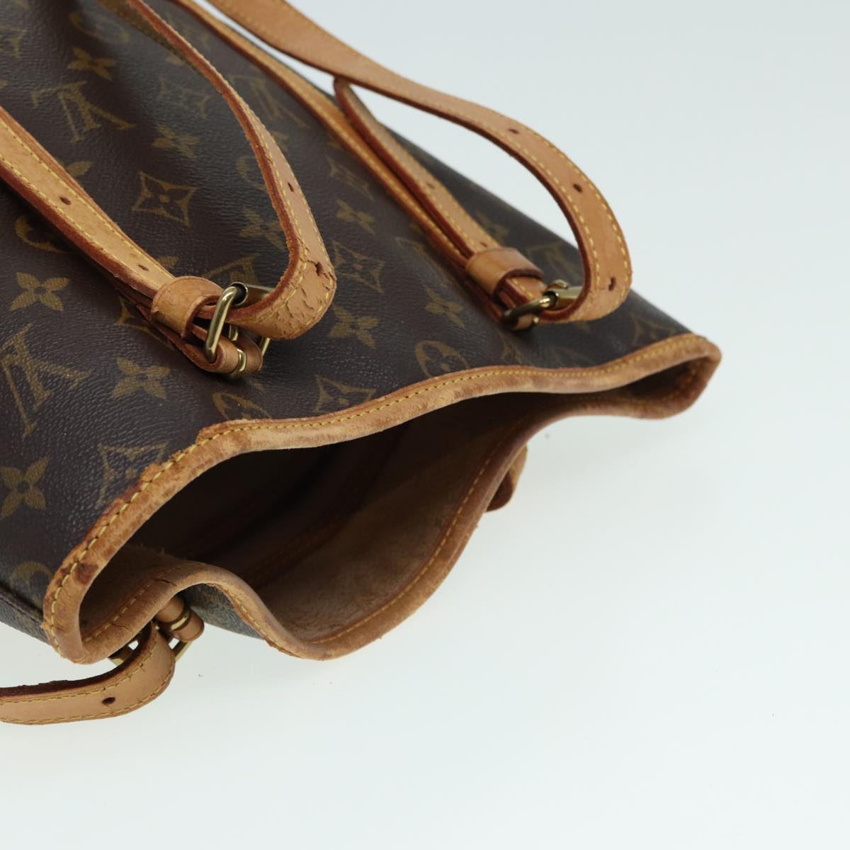 LOUIS VUITTON Monogram Bucket GM Shoulder Bag M42236 LV 82970