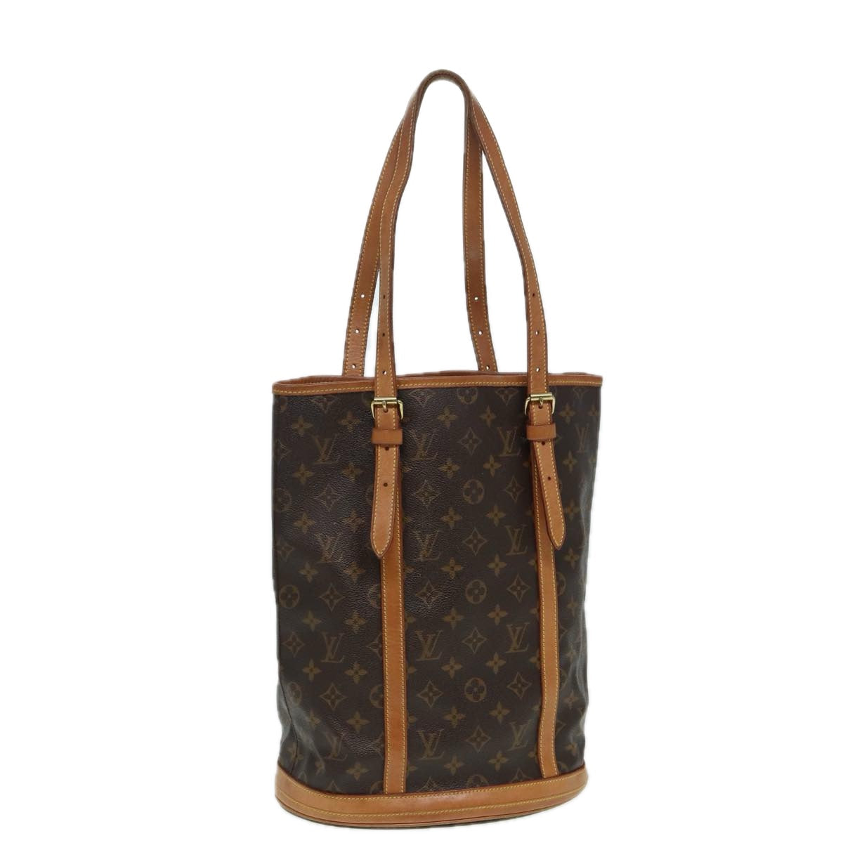 LOUIS VUITTON Monogram Bucket GM Shoulder Bag M42236 LV 82971