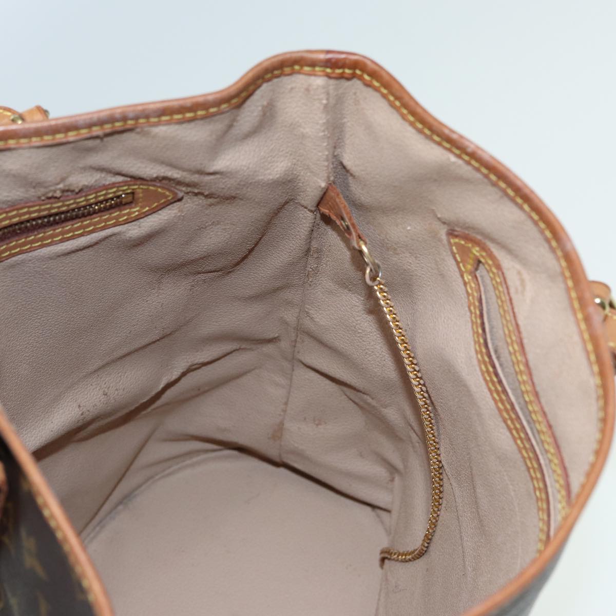 LOUIS VUITTON Monogram Bucket GM Shoulder Bag M42236 LV 82971