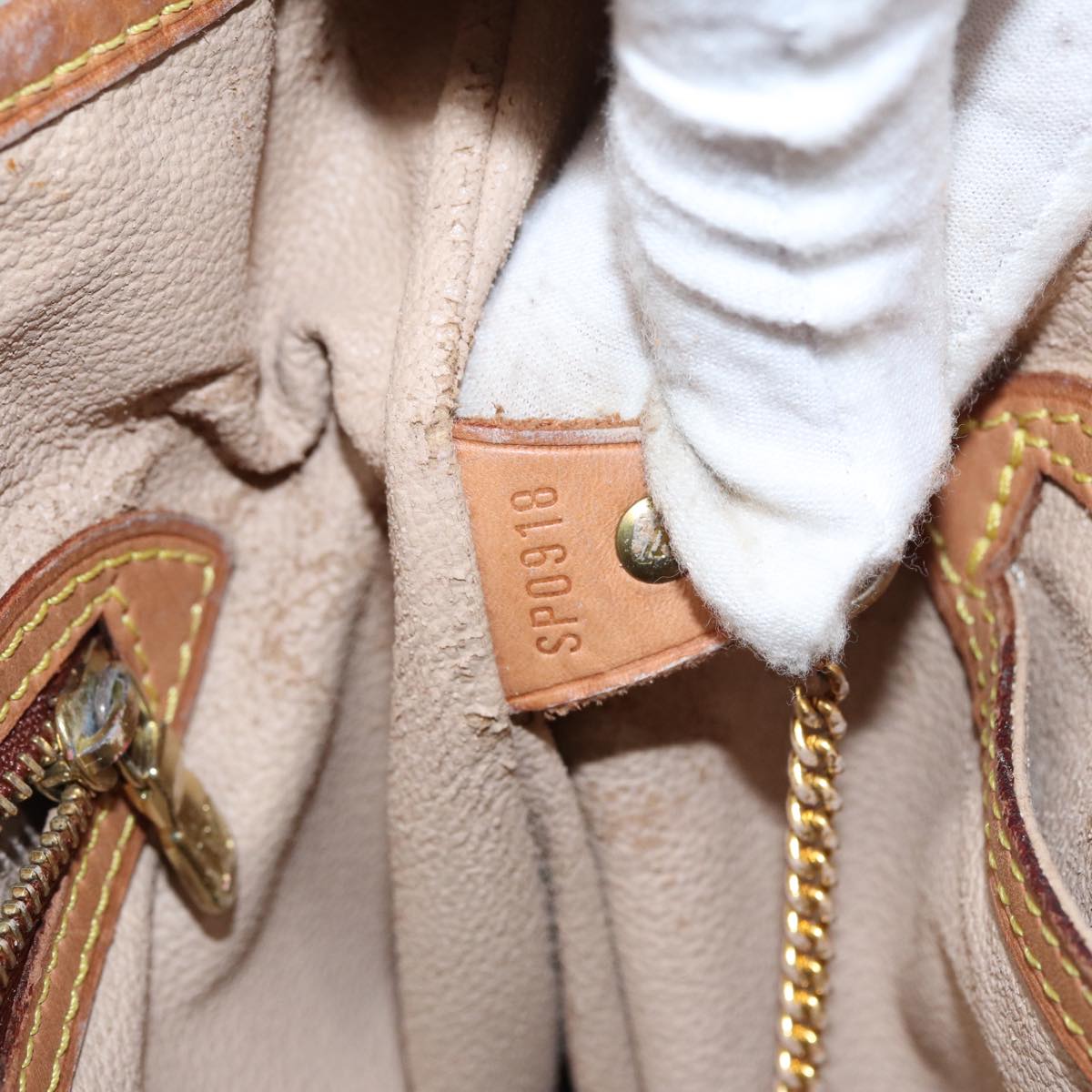 LOUIS VUITTON Monogram Bucket GM Shoulder Bag M42236 LV 82971