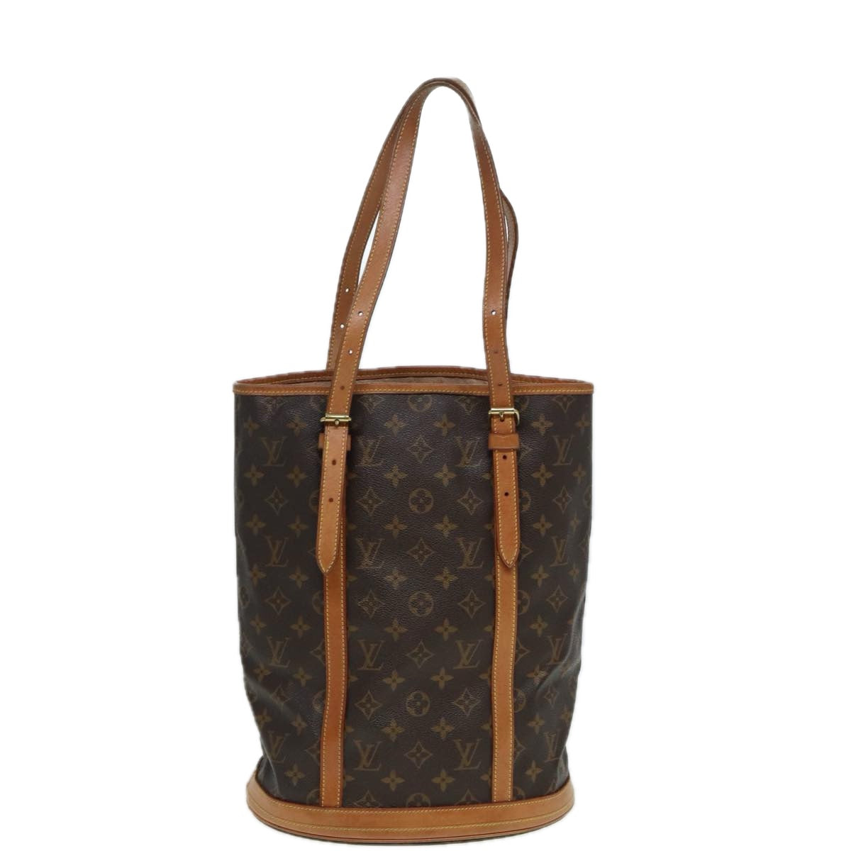 LOUIS VUITTON Monogram Bucket GM Shoulder Bag M42236 LV 82971