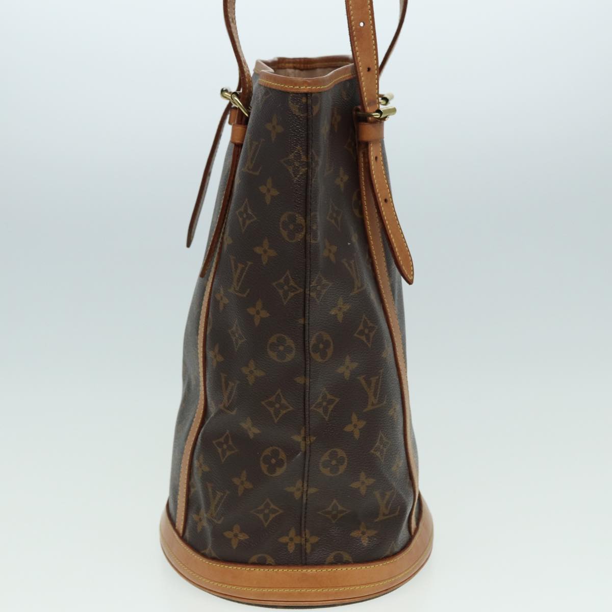 LOUIS VUITTON Monogram Bucket GM Shoulder Bag M42236 LV 82971