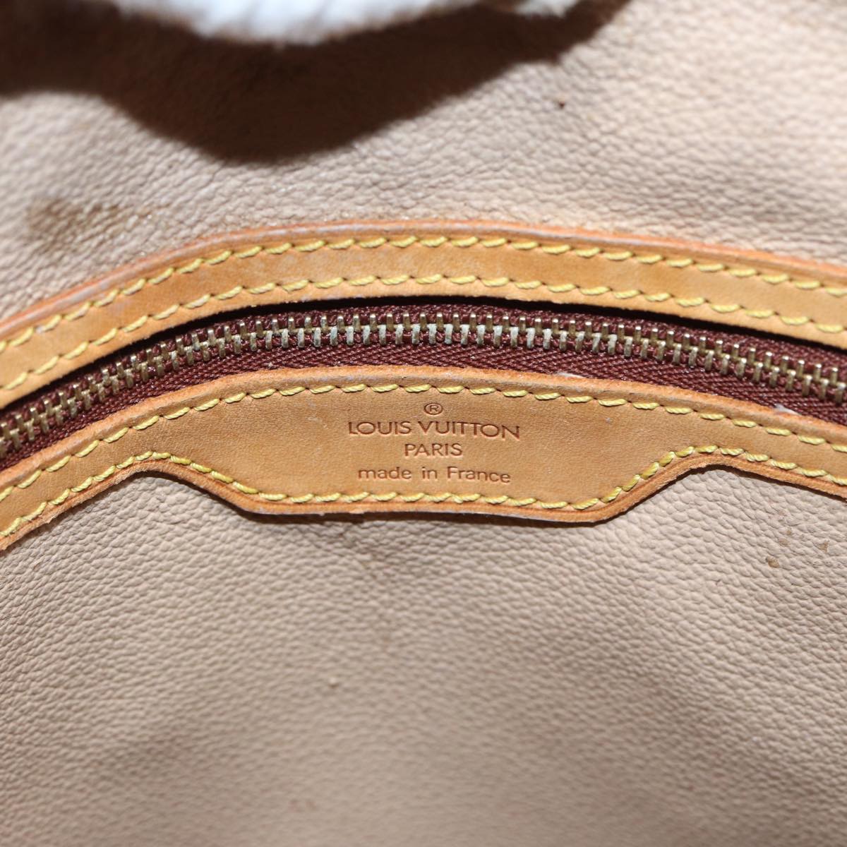 LOUIS VUITTON Monogram Bucket GM Shoulder Bag M42236 LV 82972