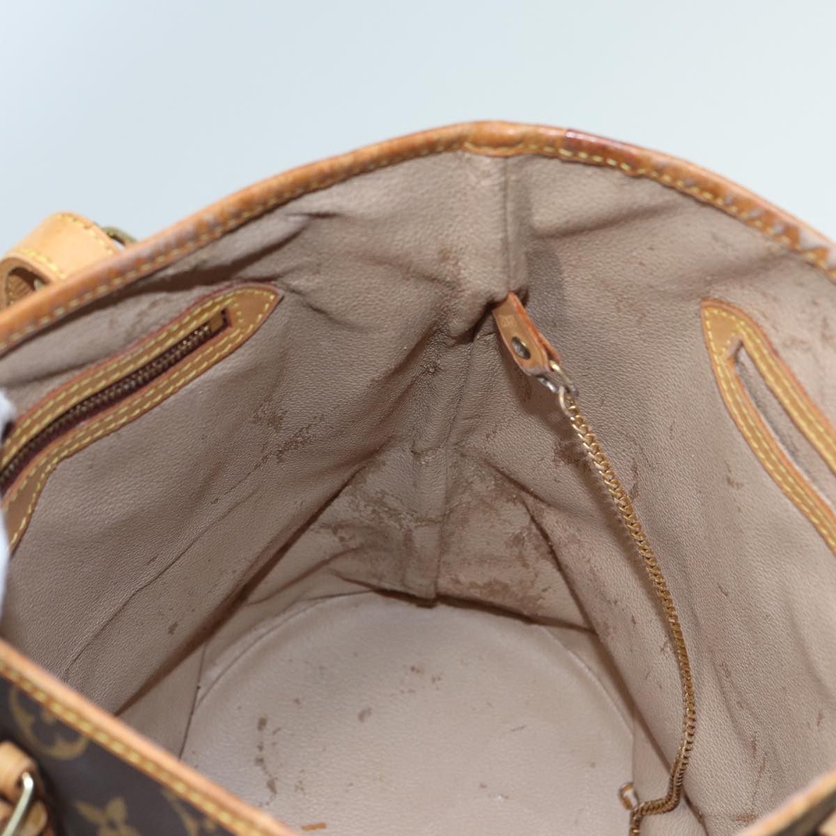 LOUIS VUITTON Monogram Bucket GM Shoulder Bag M42236 LV 82972
