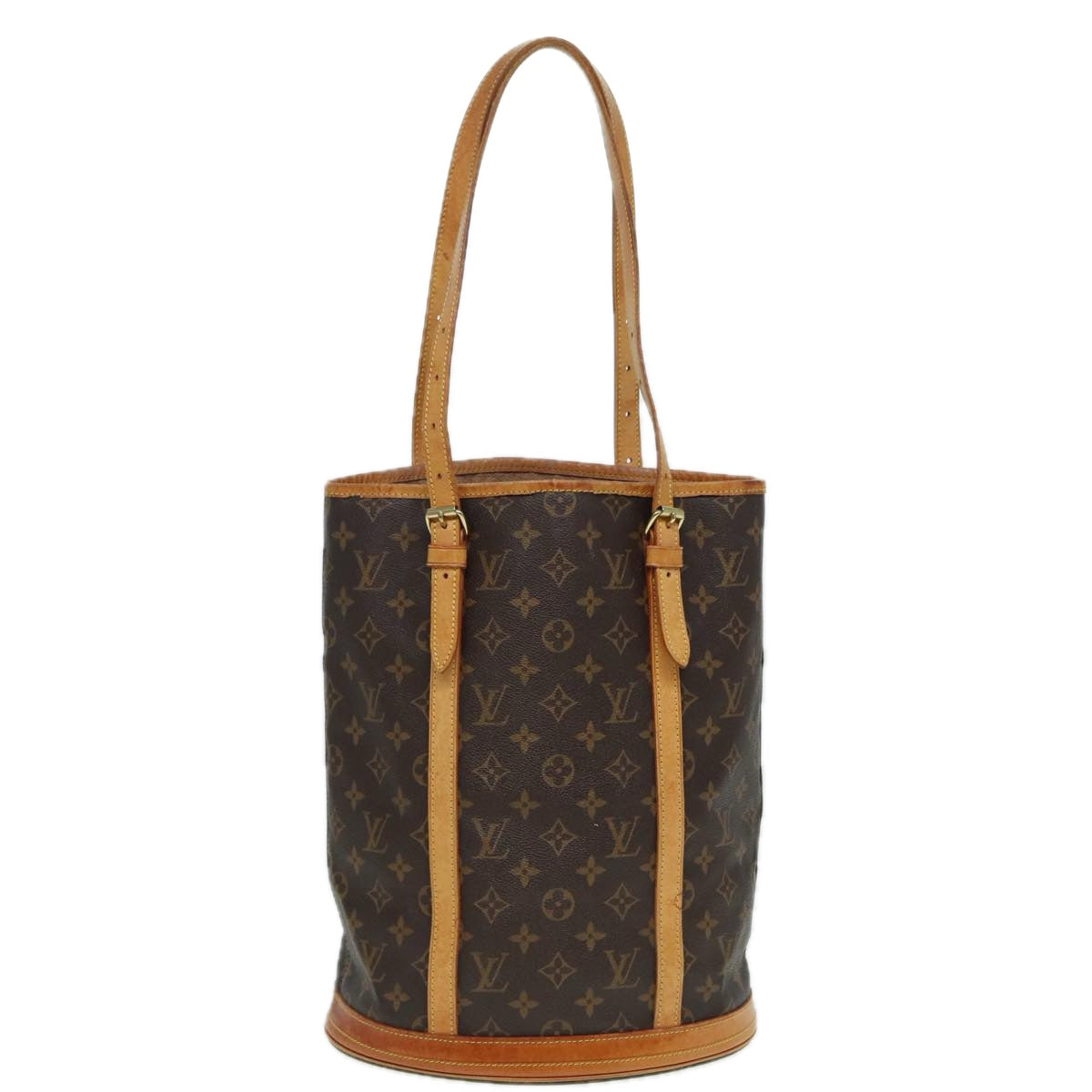 LOUIS VUITTON Monogram Bucket GM Shoulder Bag M42236 LV 82972