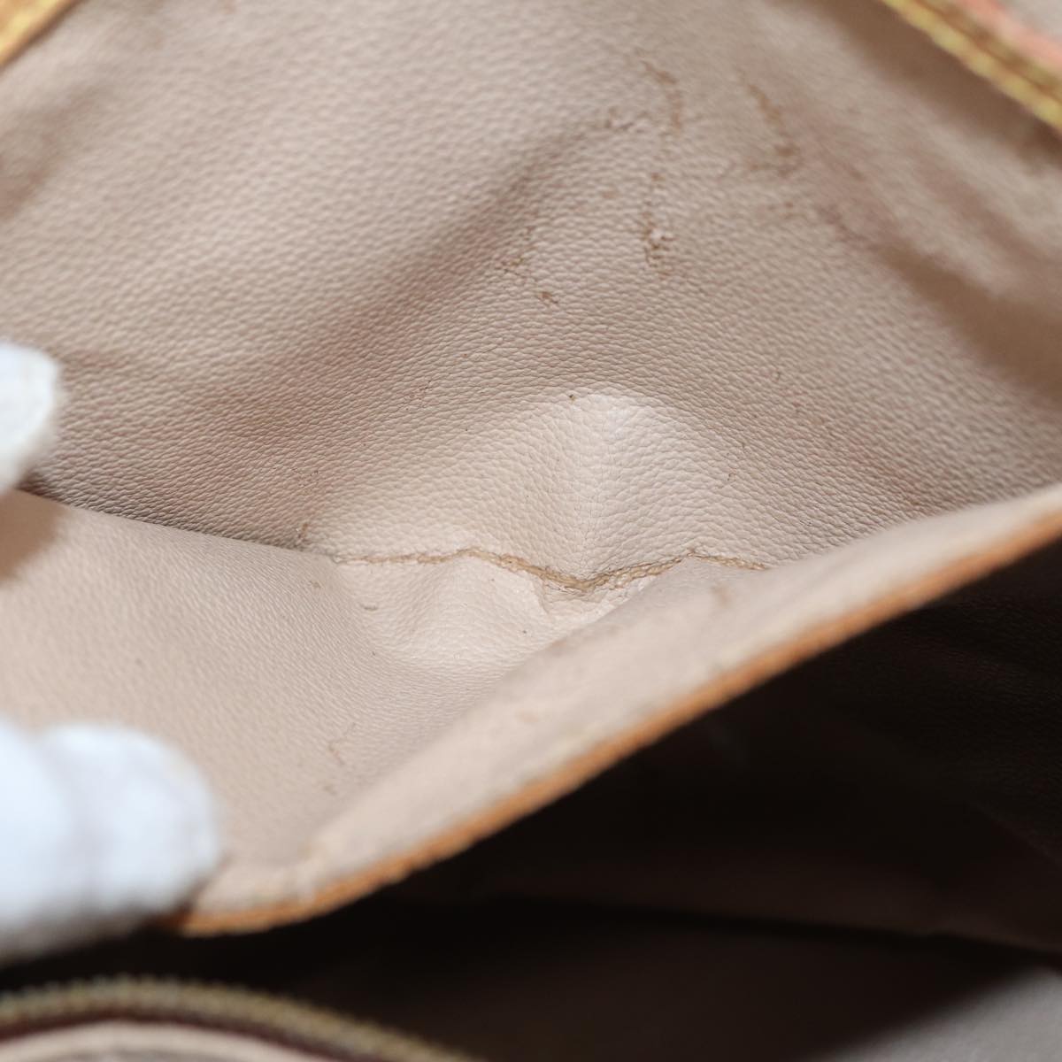 LOUIS VUITTON Monogram Bucket GM Shoulder Bag M42236 LV 82972