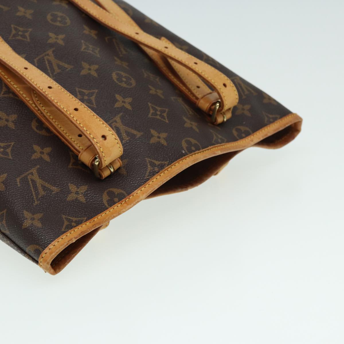 LOUIS VUITTON Monogram Bucket GM Shoulder Bag M42236 LV 82972