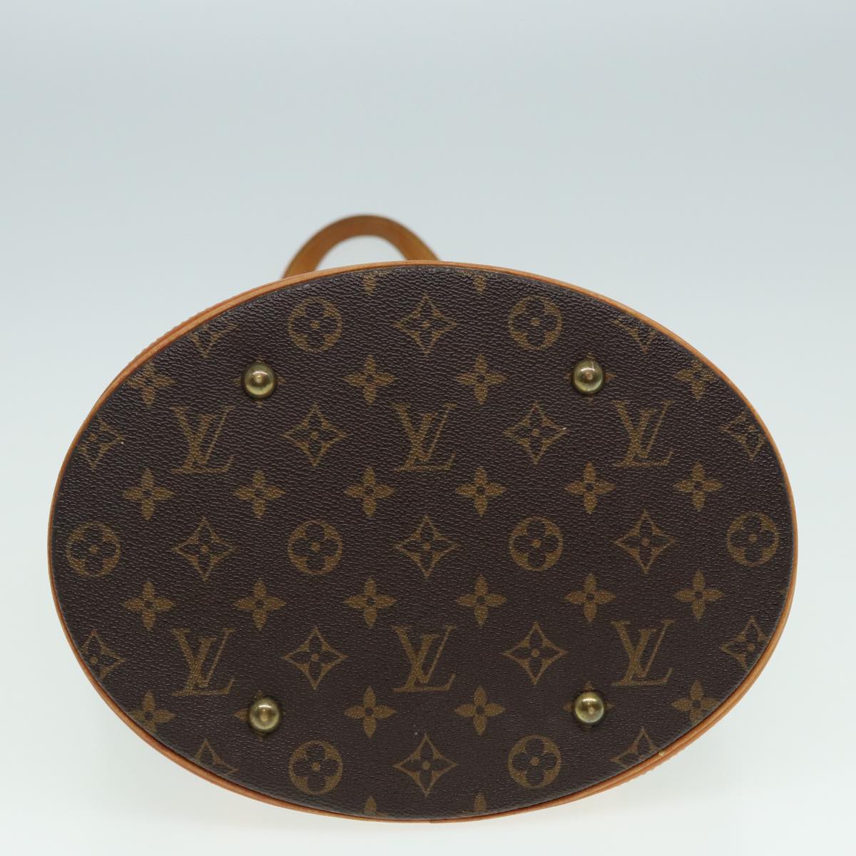 LOUIS VUITTON Monogram Bucket GM Shoulder Bag M42236 LV 82972