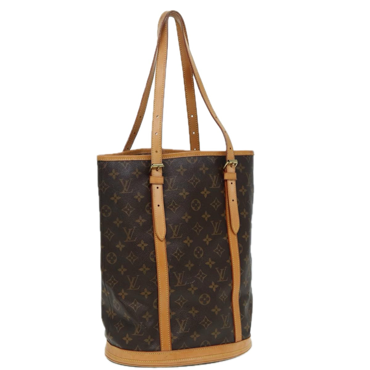 LOUIS VUITTON Monogram Bucket GM Shoulder Bag M42236 LV 82974