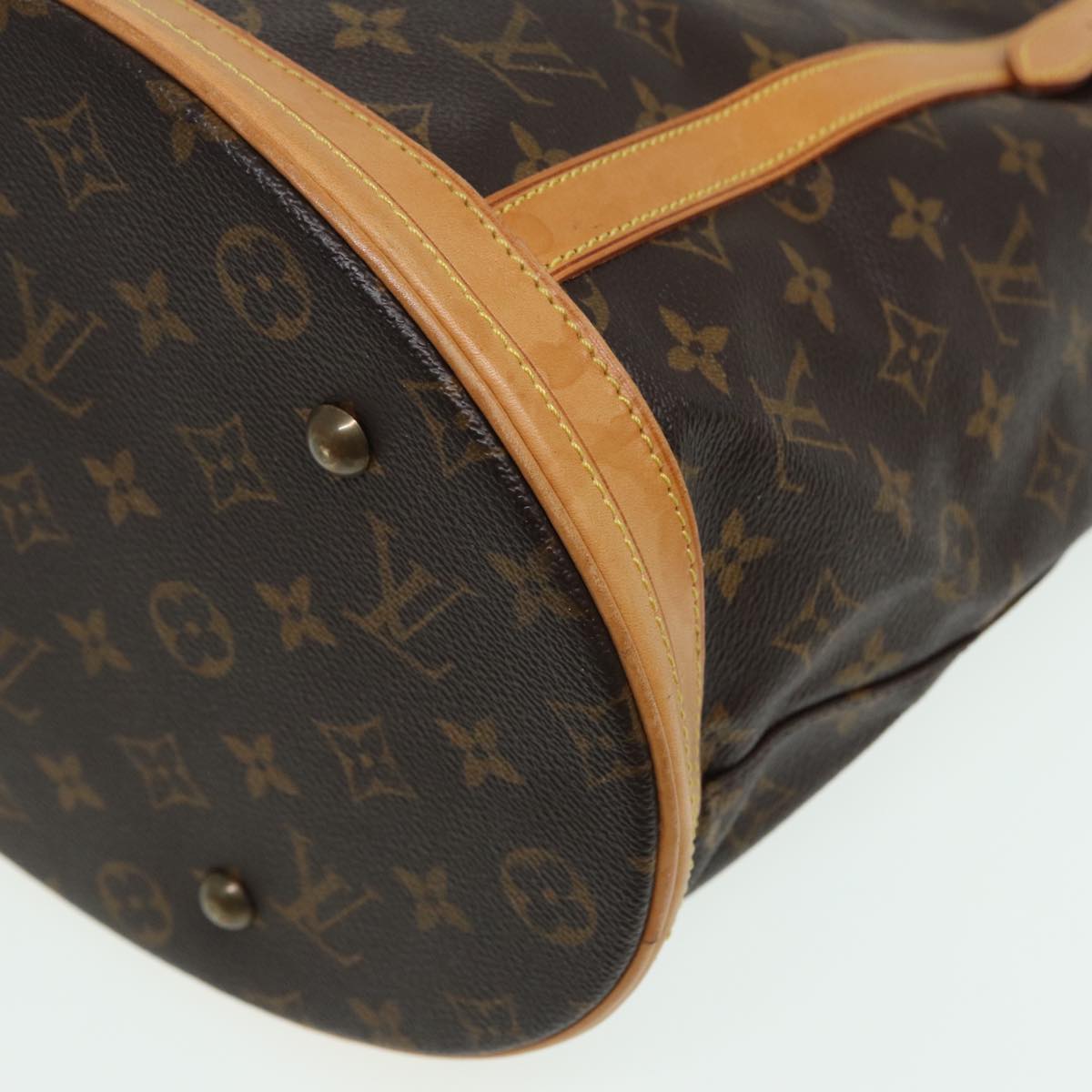 LOUIS VUITTON Monogram Bucket GM Shoulder Bag M42236 LV 82974