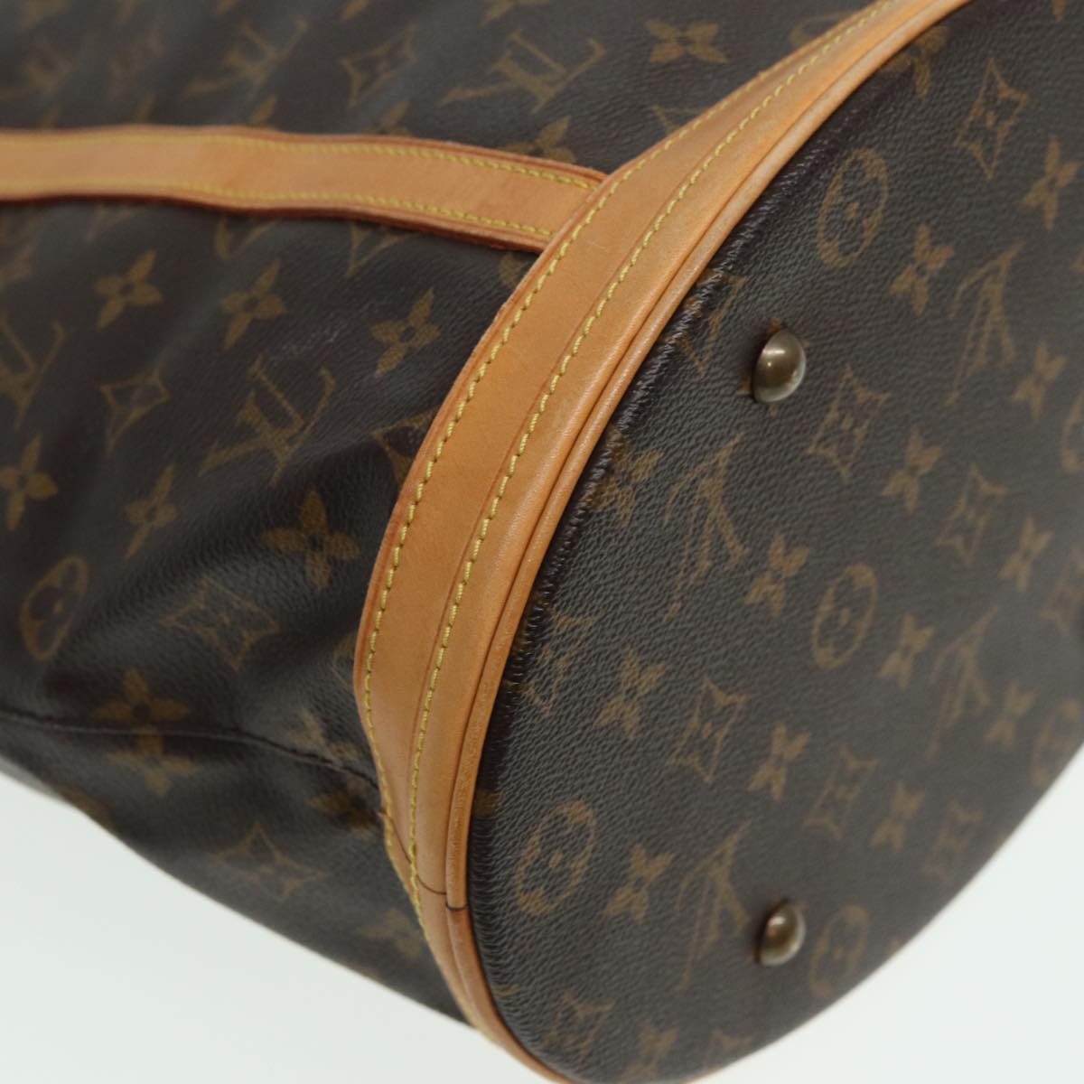 LOUIS VUITTON Monogram Bucket GM Shoulder Bag M42236 LV 82974