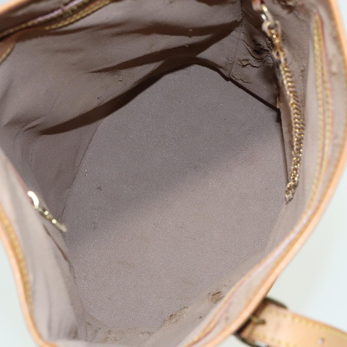 LOUIS VUITTON Monogram Bucket GM Shoulder Bag M42236 LV 82974