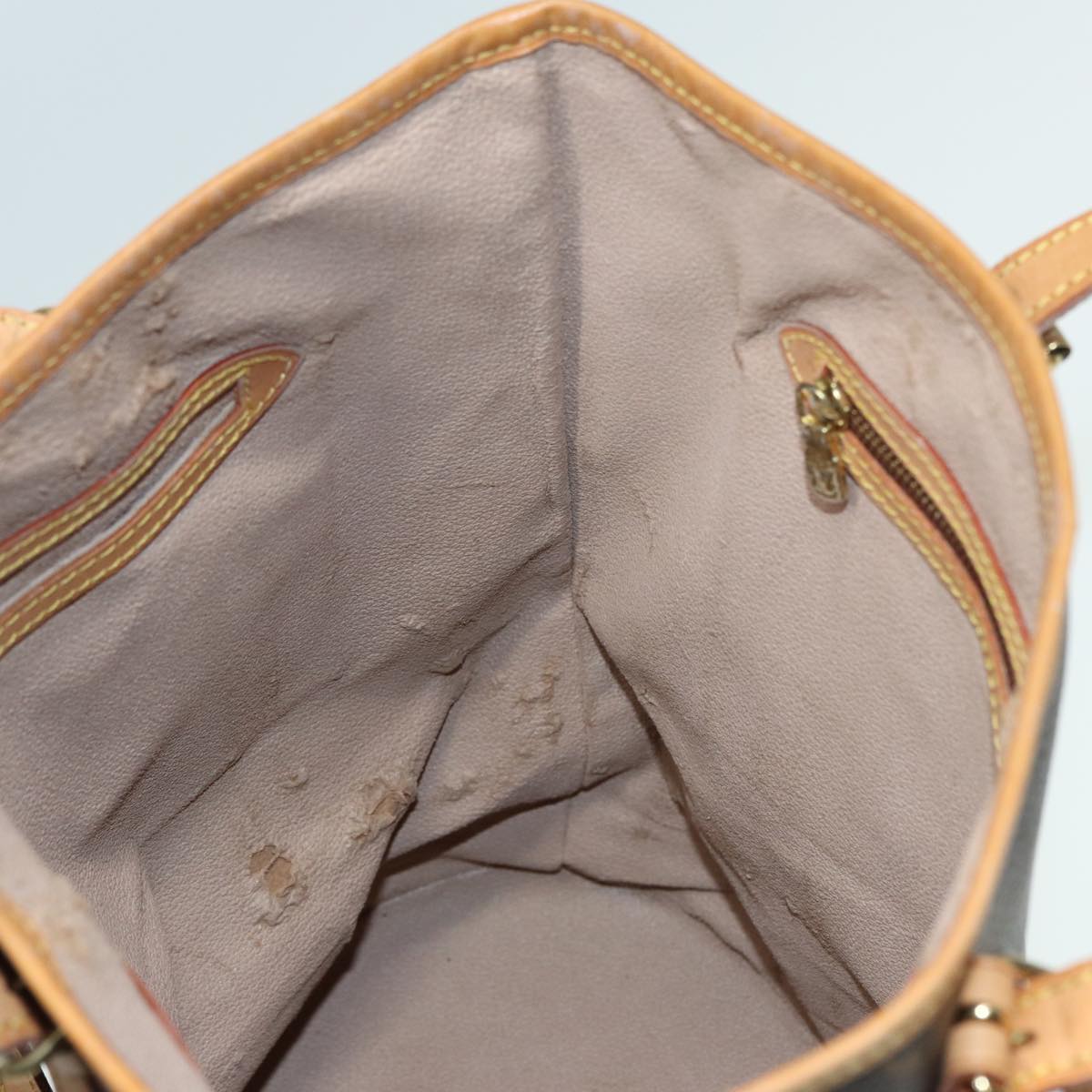 LOUIS VUITTON Monogram Bucket GM Shoulder Bag M42236 LV 82974