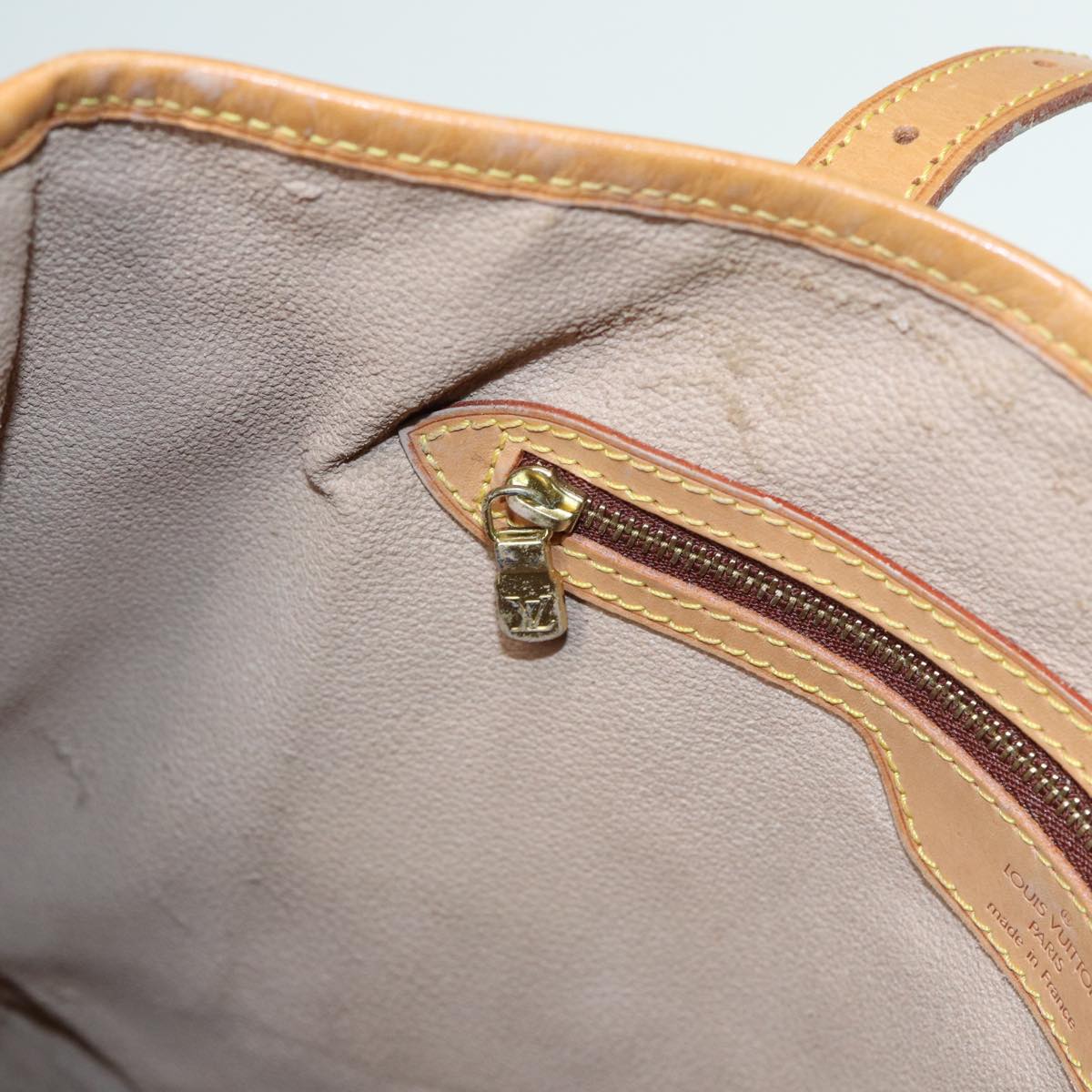 LOUIS VUITTON Monogram Bucket GM Shoulder Bag M42236 LV 82974