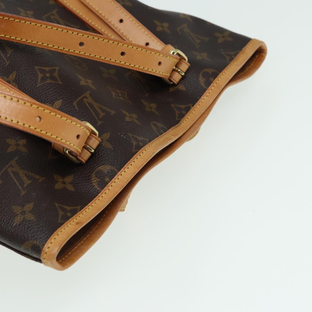 LOUIS VUITTON Monogram Bucket GM Shoulder Bag M42236 LV 82974