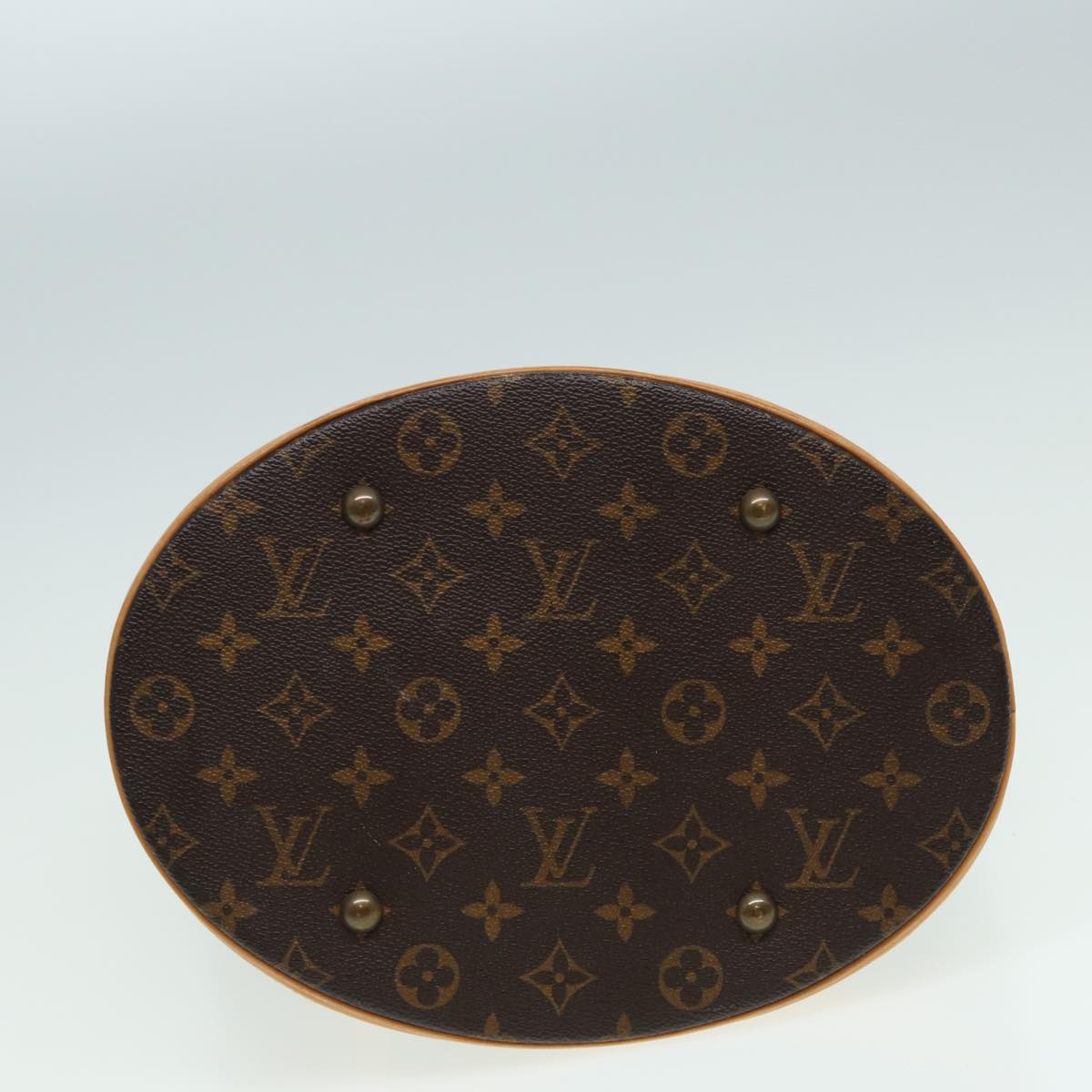 LOUIS VUITTON Monogram Bucket GM Shoulder Bag M42236 LV 82974
