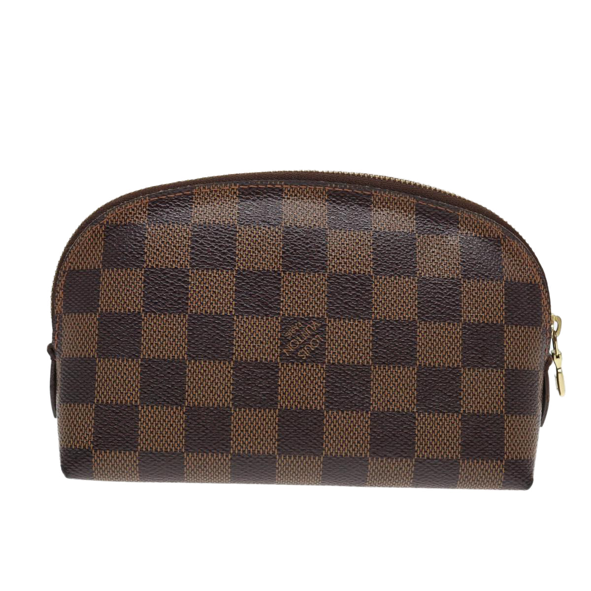 LOUIS VUITTON Damier Ebene Pochette Cosmetic PM Pouch N47516 LV 82975