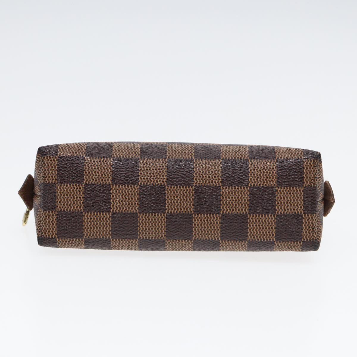 LOUIS VUITTON Damier Ebene Pochette Cosmetic PM Pouch N47516 LV 82976