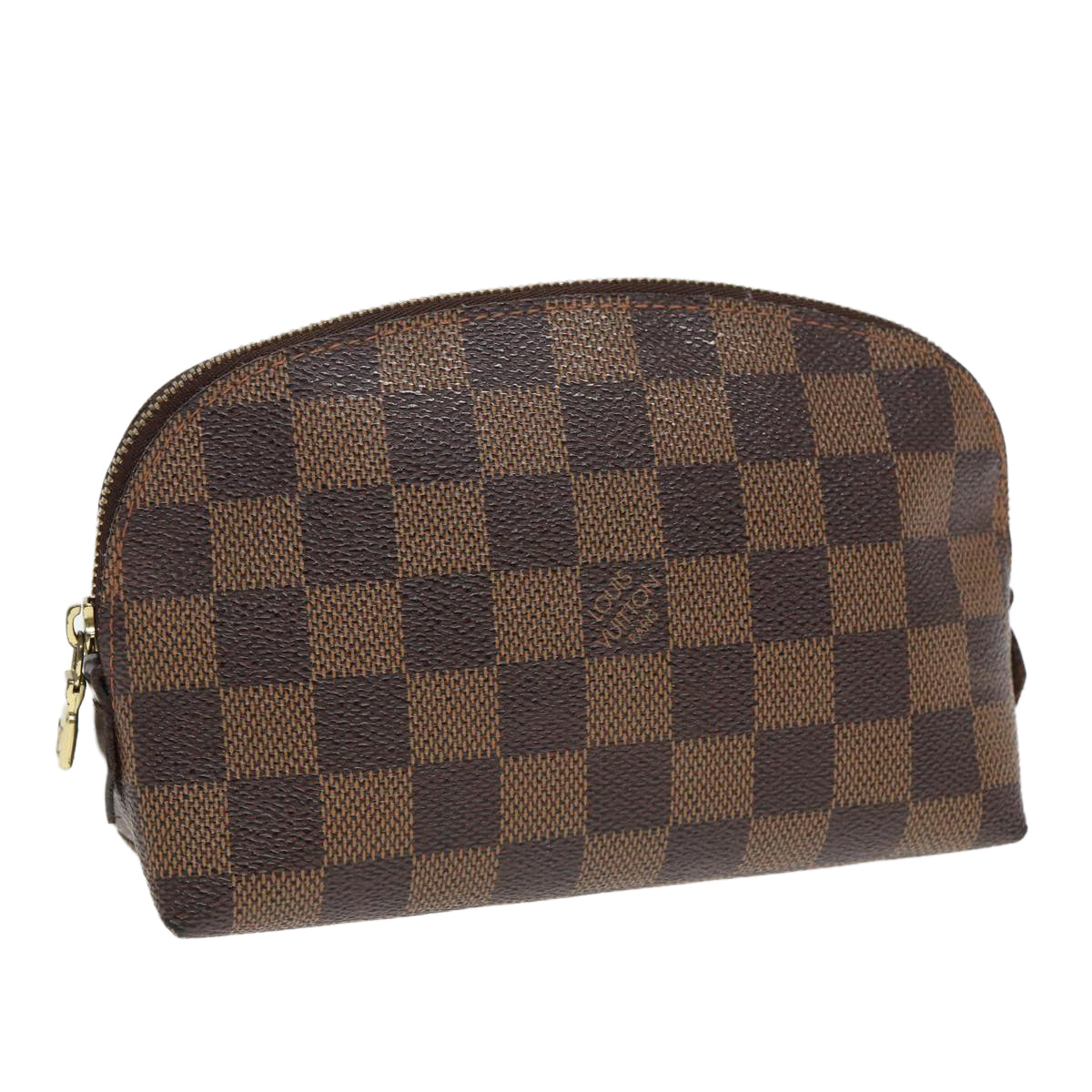 LOUIS VUITTON Damier Ebene Pochette Cosmetic PM Pouch N47516 LV 82978
