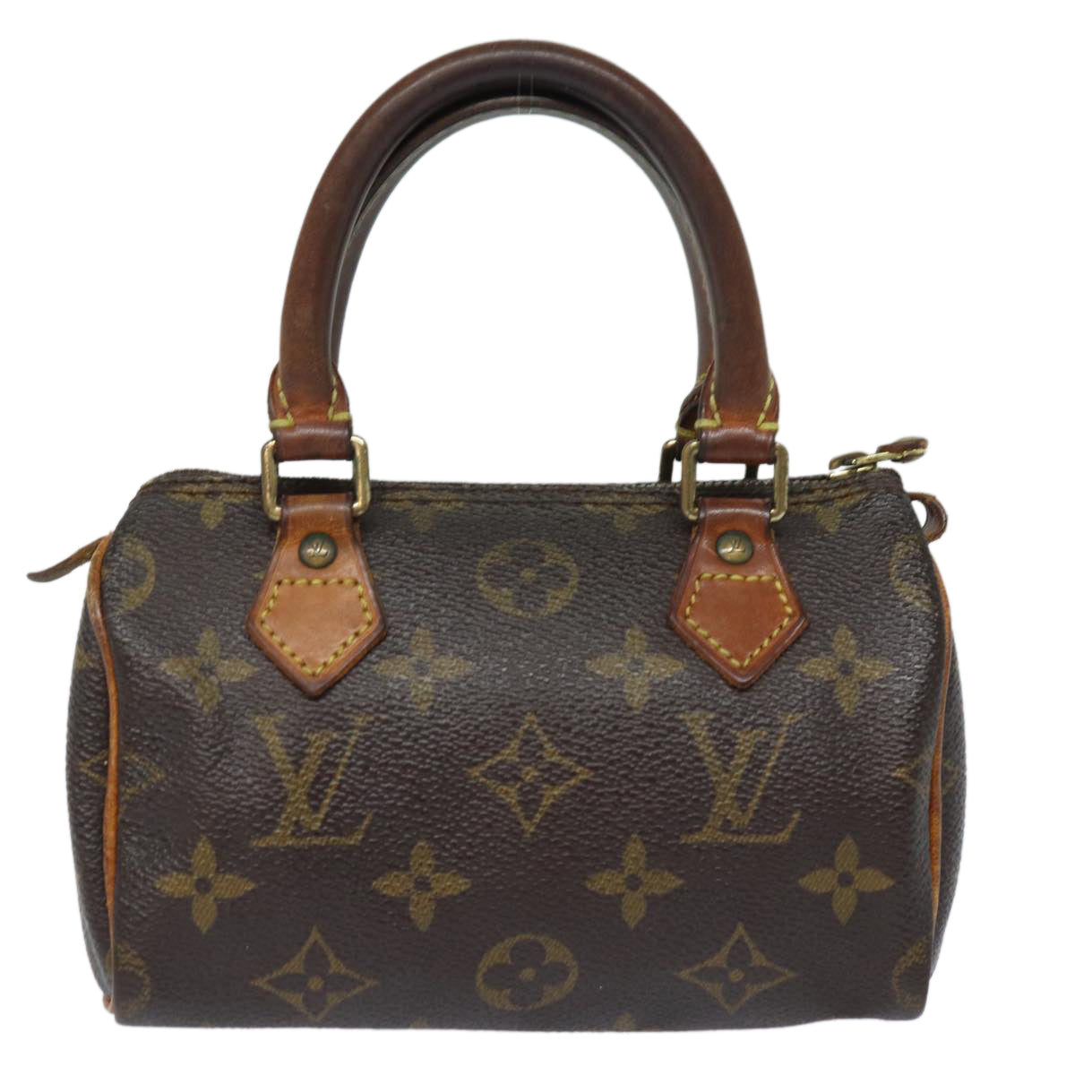 LOUIS VUITTON Monogram Mini Speedy Hand Bag M41534 LV 82983