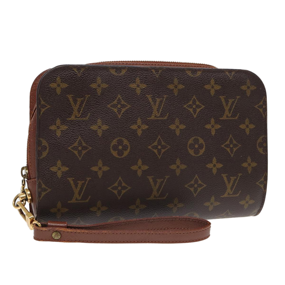 LOUIS VUITTON Monogram Orsay Clutch Bag M51790 LV 82995