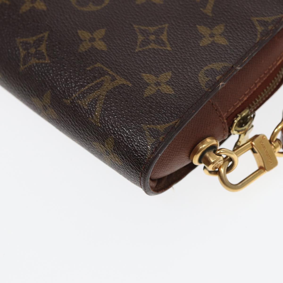 LOUIS VUITTON Monogram Orsay Clutch Bag M51790 LV 82995