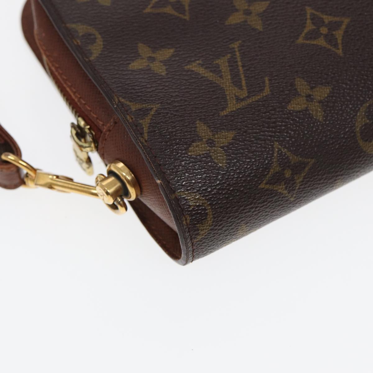 LOUIS VUITTON Monogram Orsay Clutch Bag M51790 LV 82995