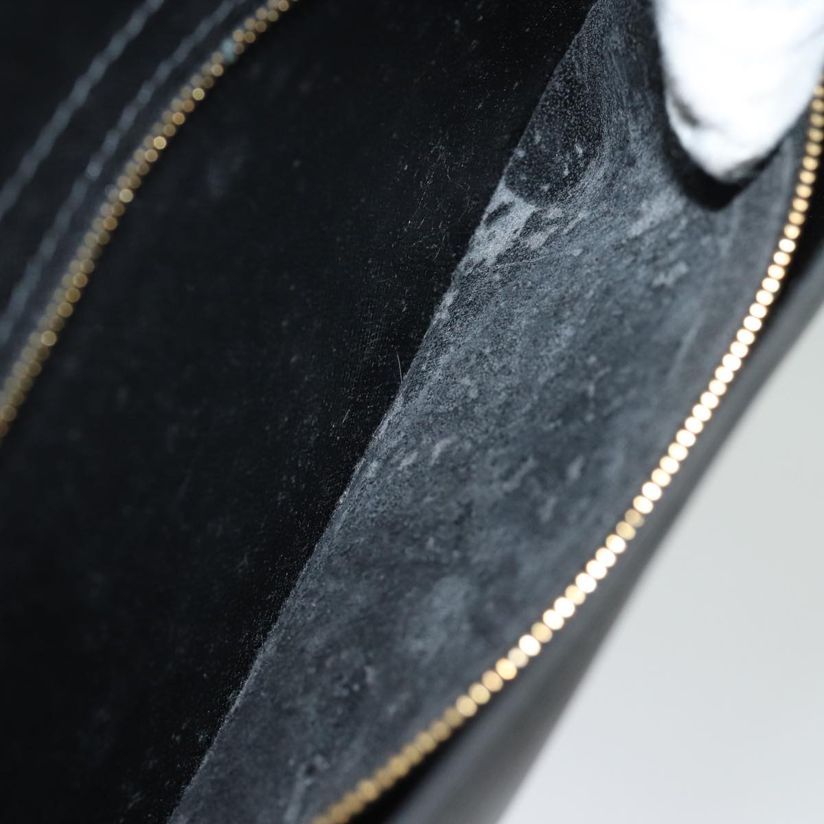 LOUIS VUITTON Epi Art Deco Clutch Bag Black M52632 LV 82997