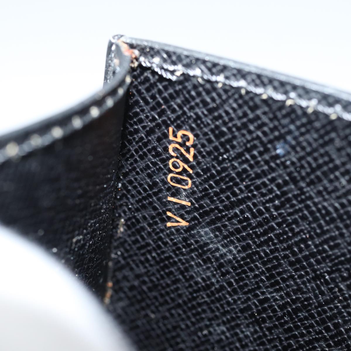 LOUIS VUITTON Epi Art Deco Clutch Bag Black M52632 LV 82997
