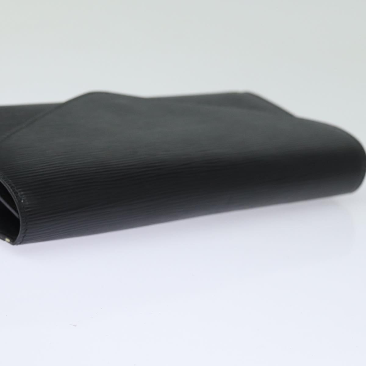 LOUIS VUITTON Epi Art Deco Clutch Bag Black M52632 LV 82997