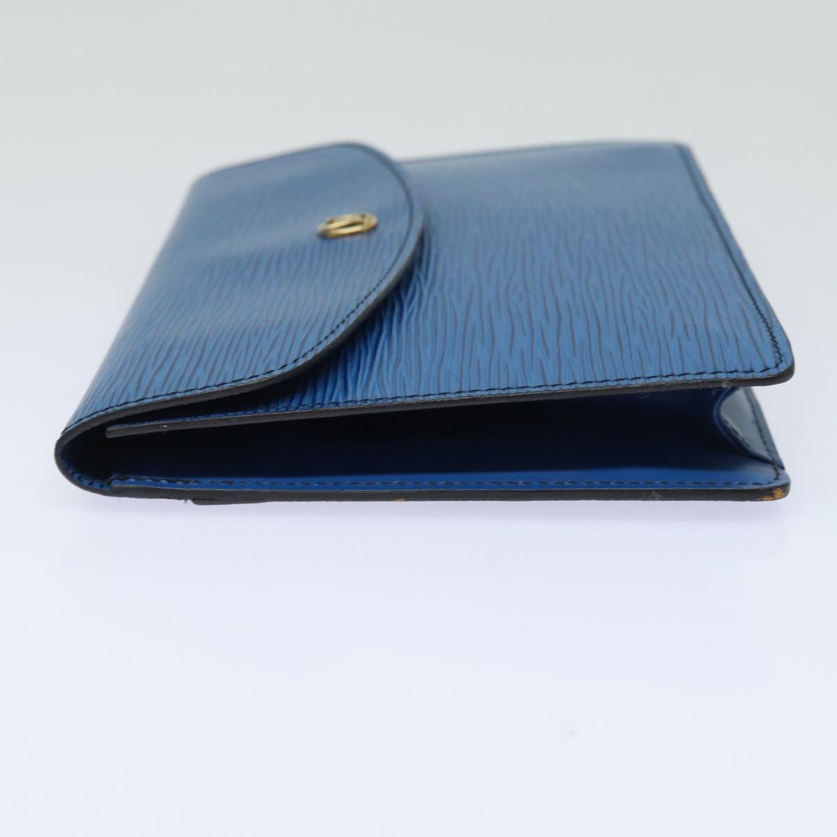 LOUIS VUITTON Epi Montaigne 23 Clutch Bag Blue M52665 LV 82998