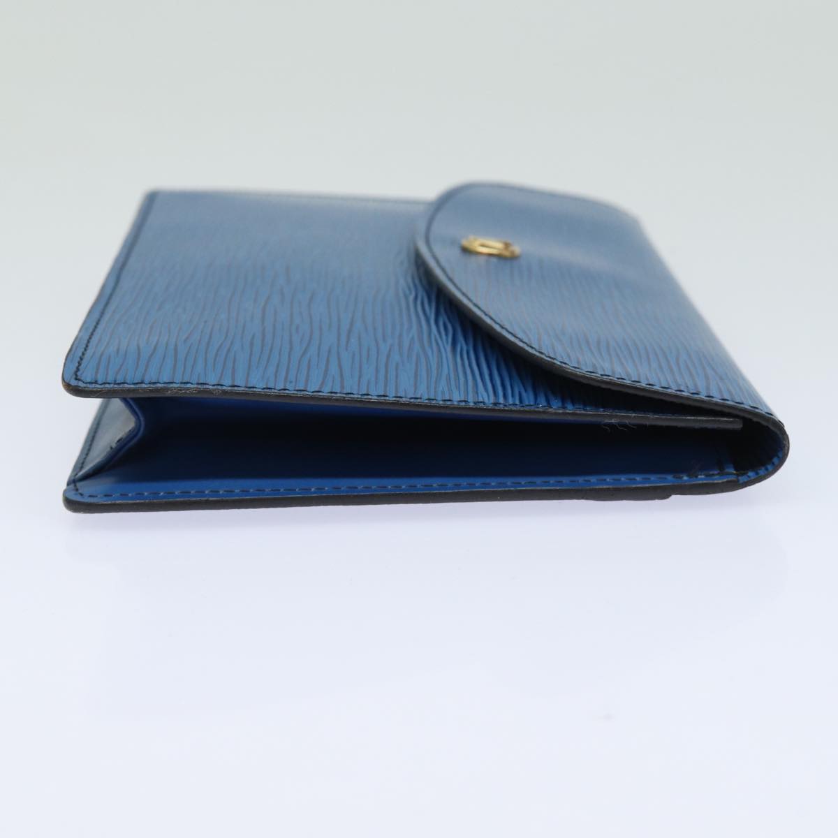 LOUIS VUITTON Epi Montaigne 23 Clutch Bag Blue M52665 LV 82998